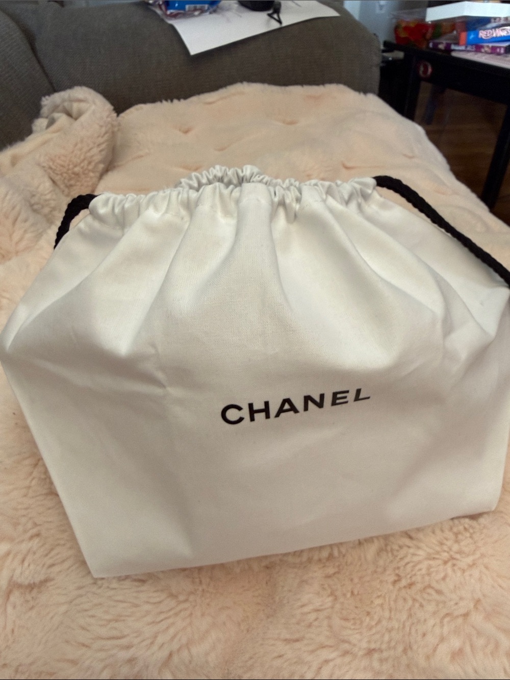 CHANEL Cosmetic Dust Bag